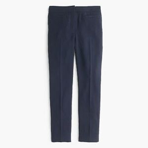 J. Crew 365 French Girl Slim Leg Navy Blue Pants 8